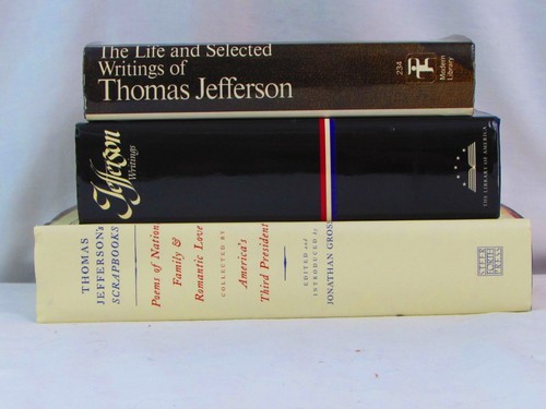 Thomas jefferson book lot - 3,